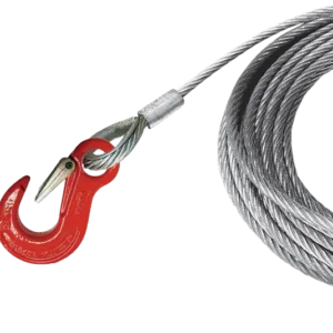 10mm x 25m Wire Rope with Sling Hook
