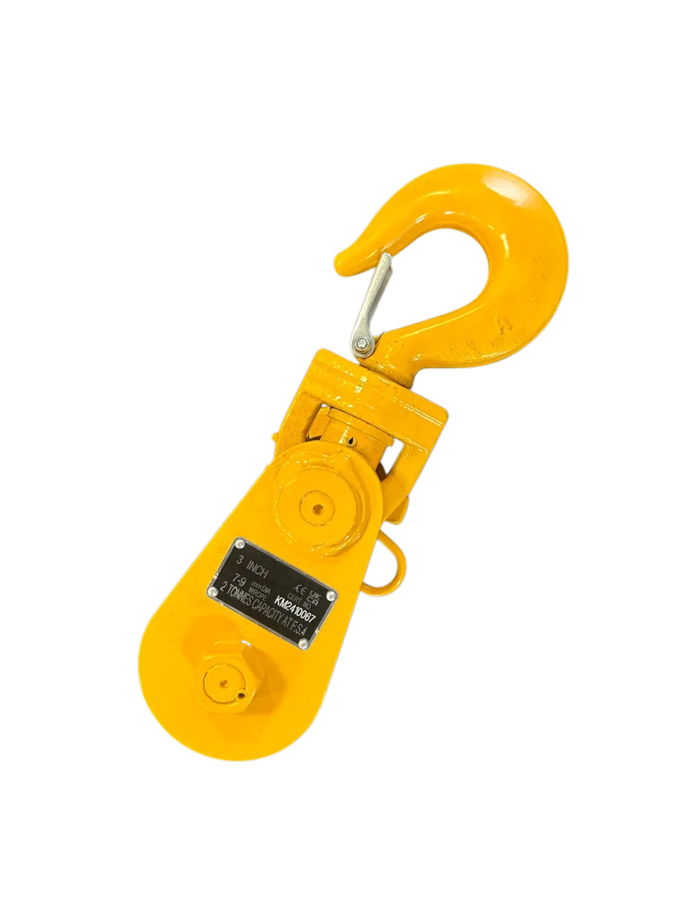 2 Ton Hook Head Snatch Block Pair