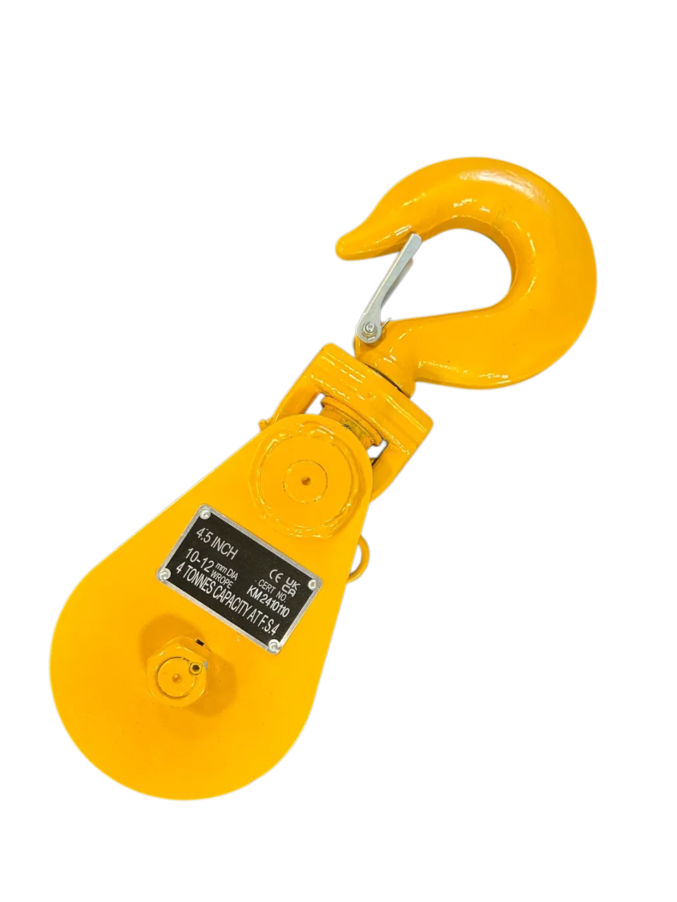 4 Ton Hook Head Snatch Block Pair