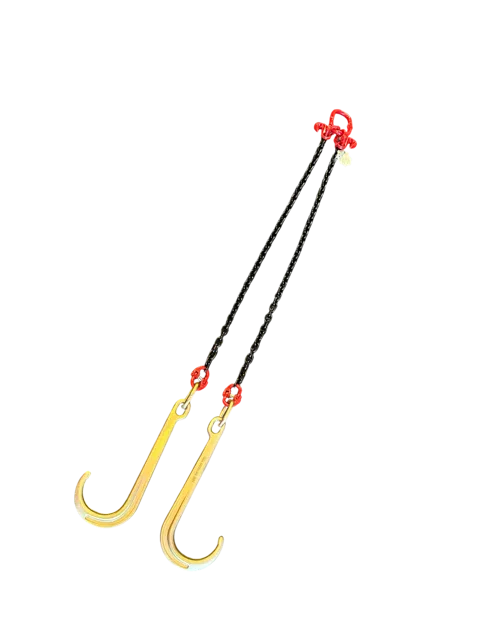 V Brother Chain Sling with J Hooks Available In 0.5 Meter Leg Or 1 Meter Leg - Image 2