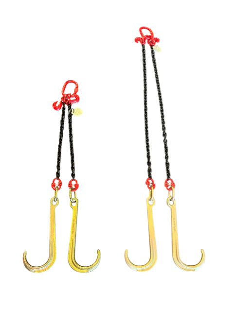 V Brother Chain Sling with J Hooks Available In 0.5 Meter Leg Or 1 Meter Leg - Image 4