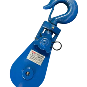 6'' Snatch Block with Swivel Hook – 8‑Tonne (20–22 mm Rope Capacity)