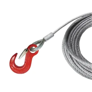 10mm x 23m Winch Wire Rope with Sling Hook