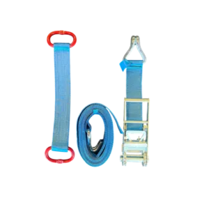 Ratchet Strap Assembly – 10,000 kg Breaking Strength (Claw Hook)