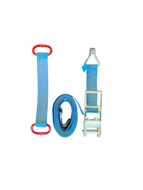 Ratchet Strap Assembly – 10,000 kg Breaking Strength (Claw Hook)