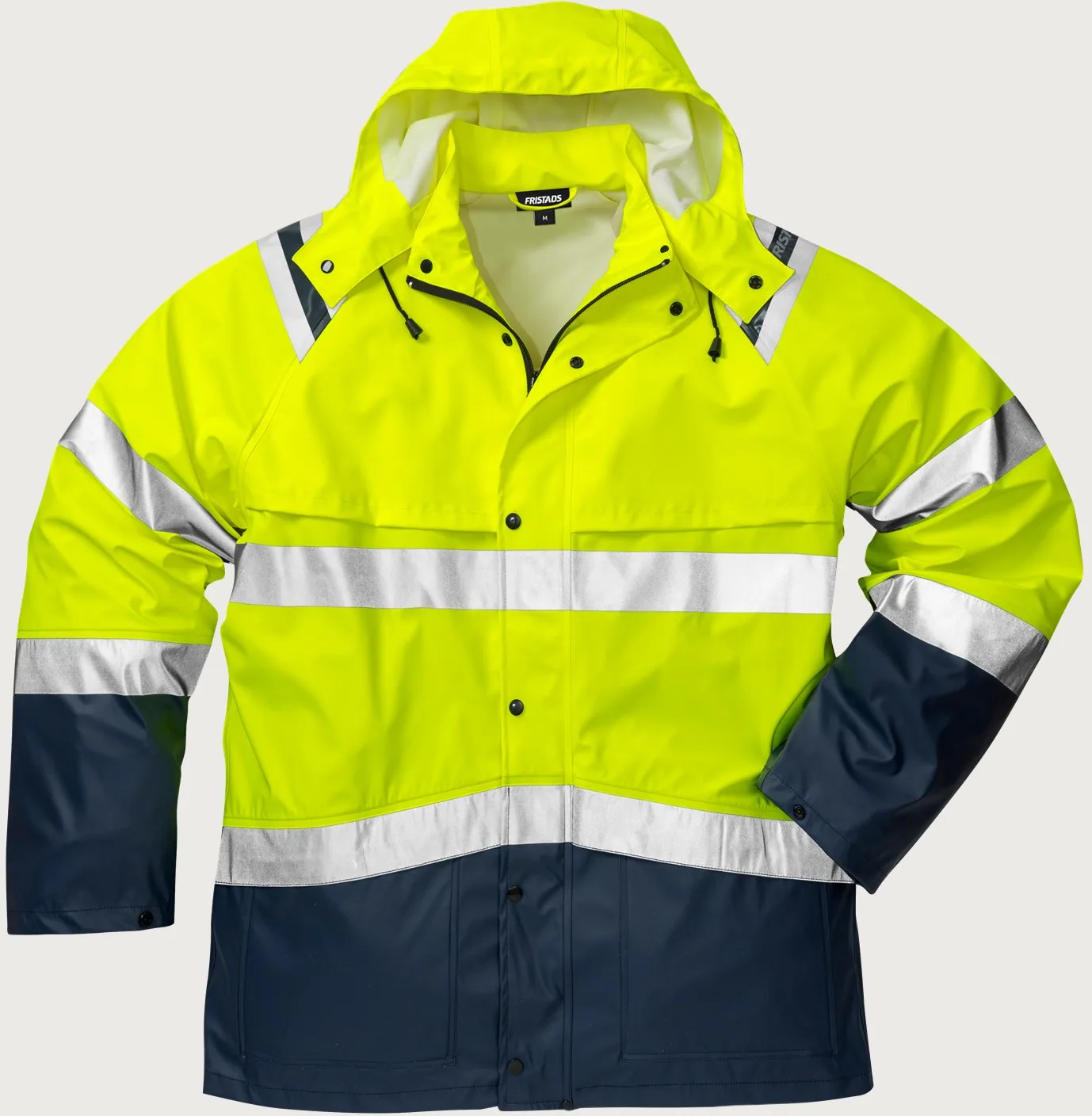 Fristads Hi-Vis Rain Jacket 4624 - Image 4