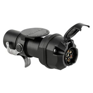 24V to 12V Voltage Reducer with 15 Pins HGV to 7 Pin Car Socket