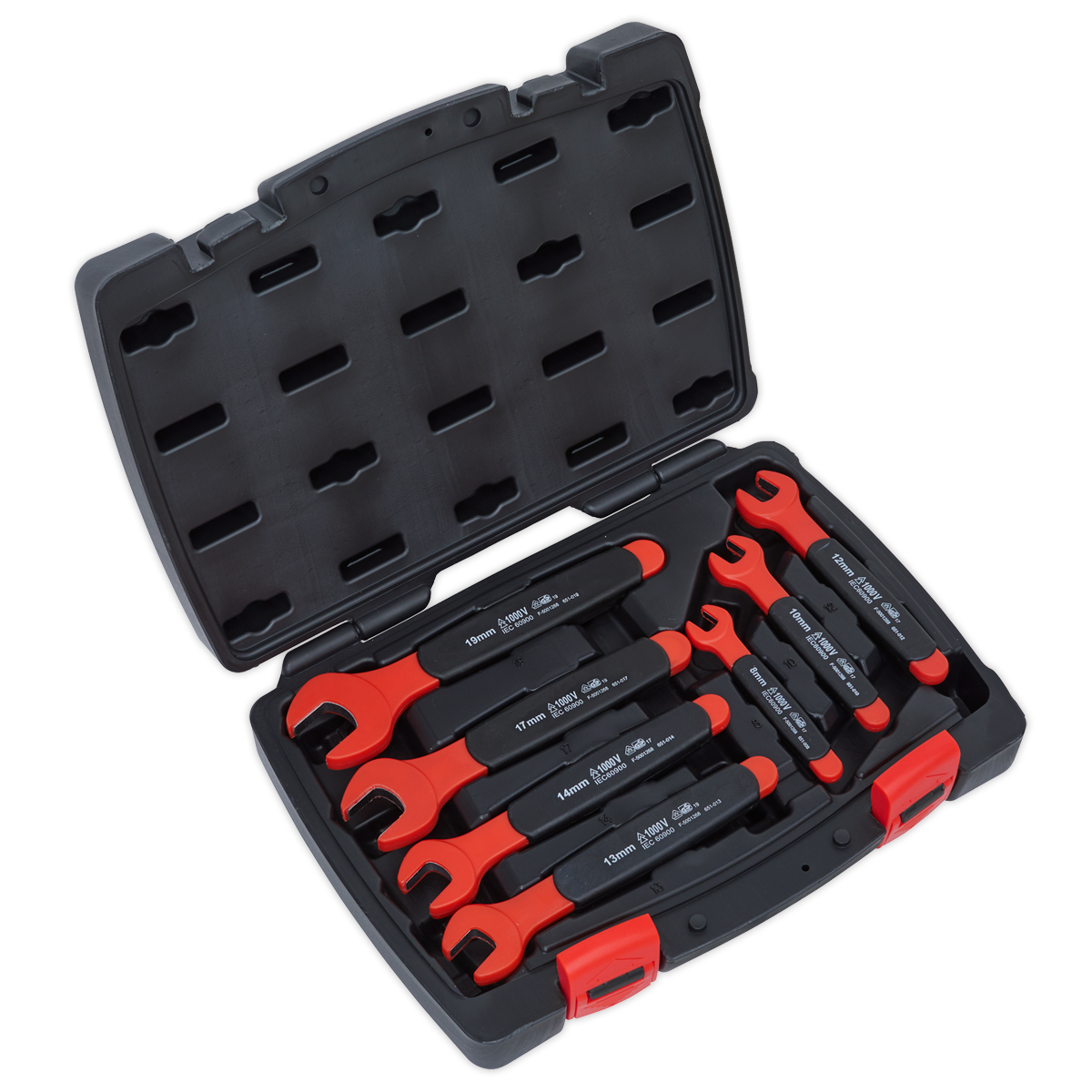 Sealey 7Pc Open End Spanner Set VDE AK63171
