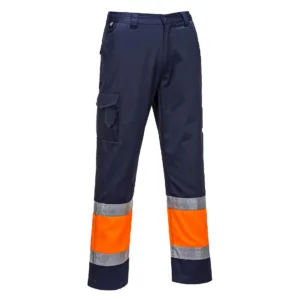 Portwest E049 Hi-Vis Contrast Combat Trousers