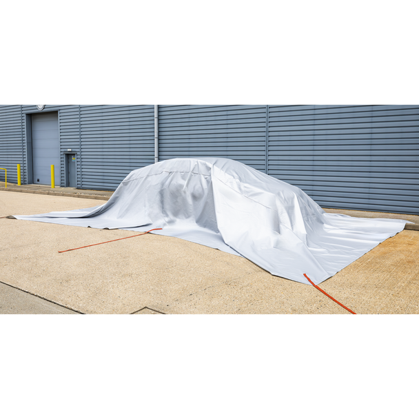 Sealey Vehicle Fire Safety Blanket 6 x 8mt - Image 2