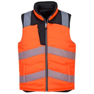 Portwest PW374 Hi-Vis Reversible Bodywarmer PW374