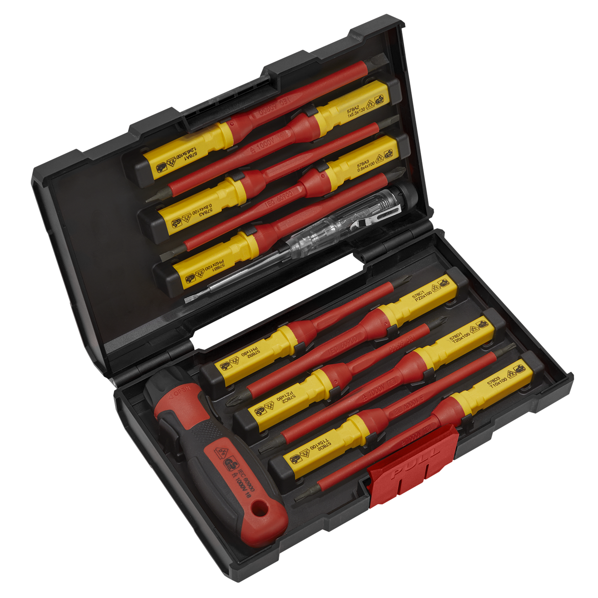 Premier Interchangeable Screwdriver Set 13pc - VDE Approved