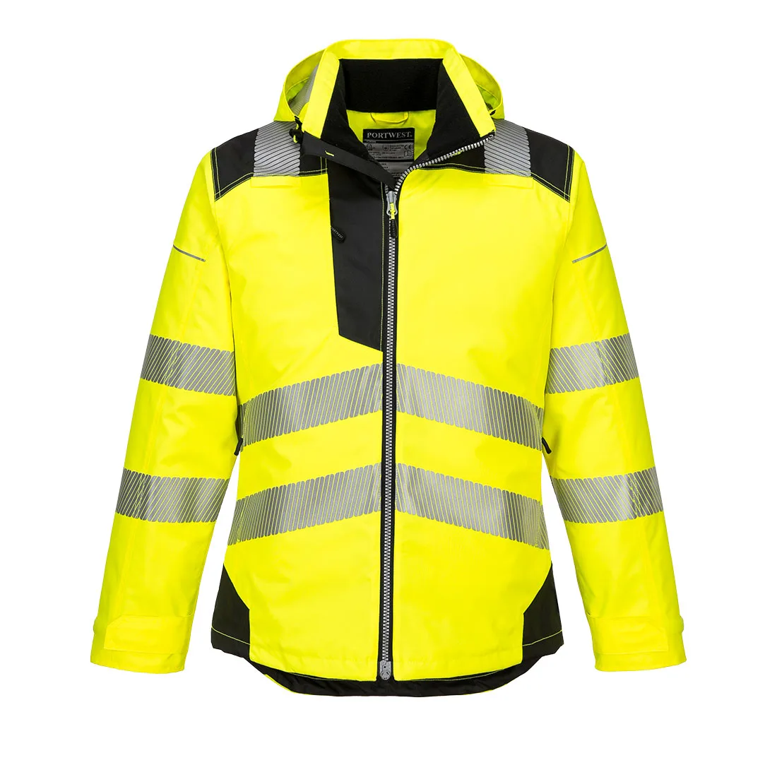Portwest T400 PW3 Hi-Vis Winter Jacket - Image 3