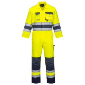 Nantes Hi-Vis Contrast Work Coverall TX55