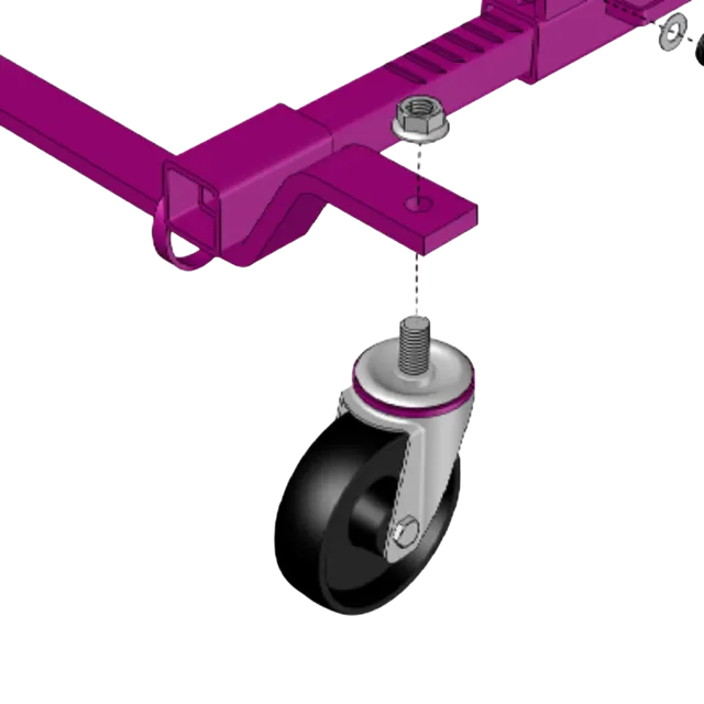GoJak Castor Wheel - Image 3