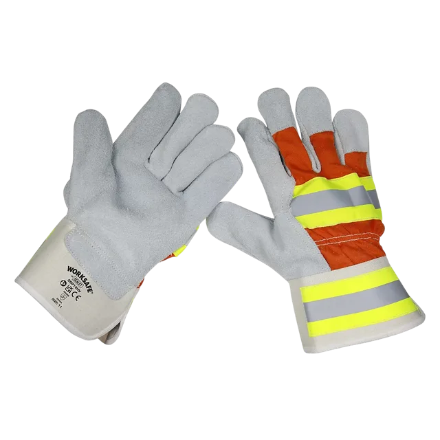 Sealey Reflective Rigger’s Gloves – One Size (Pair)
