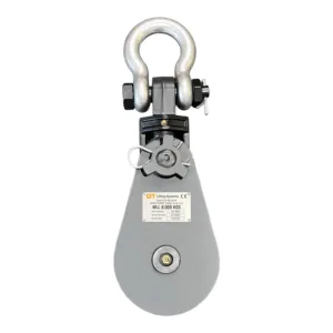 Viper 6" 8T Snatch Block Swivel Shackle Fitting 16mm Rope