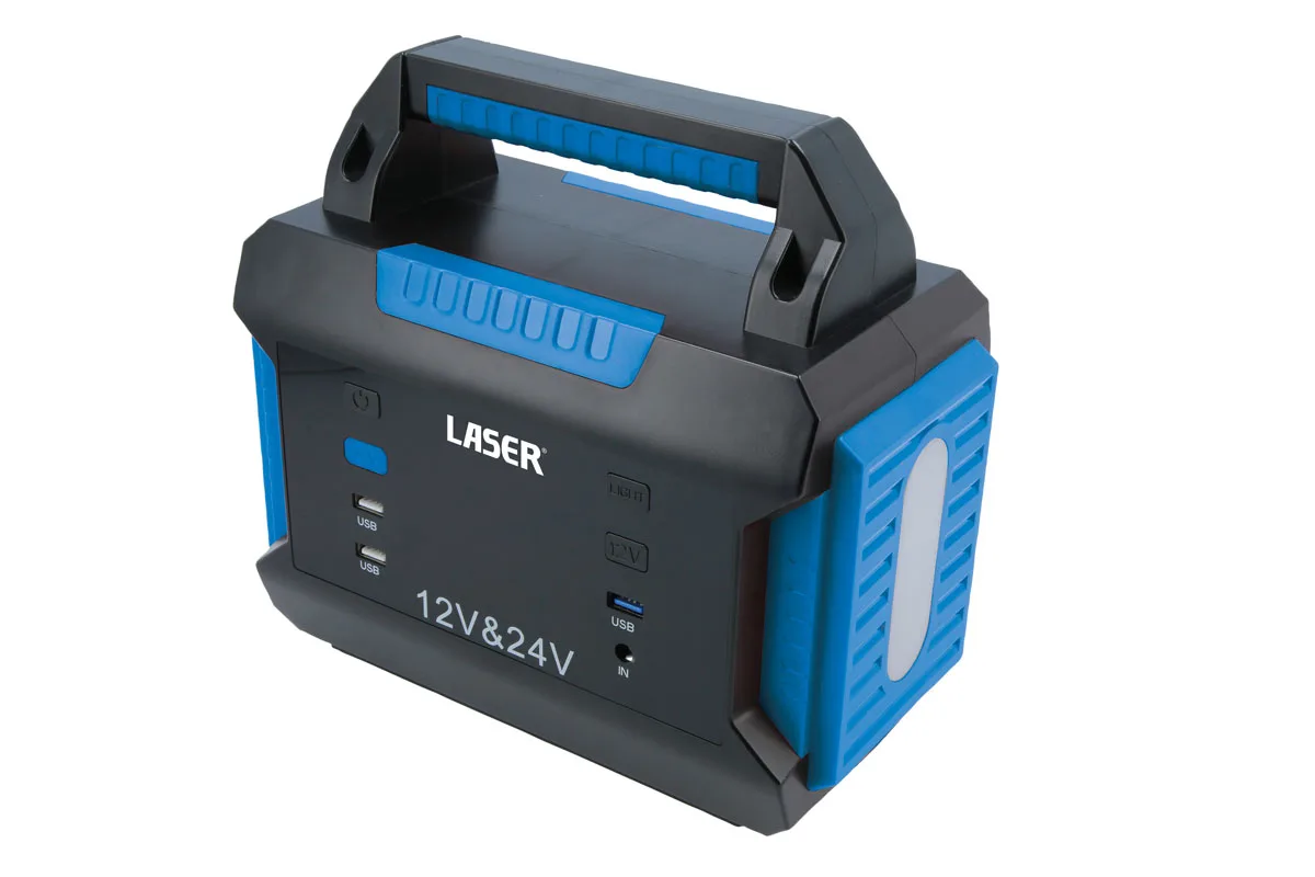 Laser HD Jump Starter Pack 12/24V up to 10L Vehicles