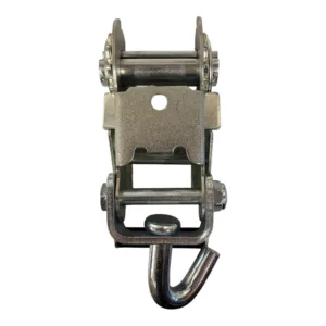 Narrow Handle Ratchet with Swivel Hook