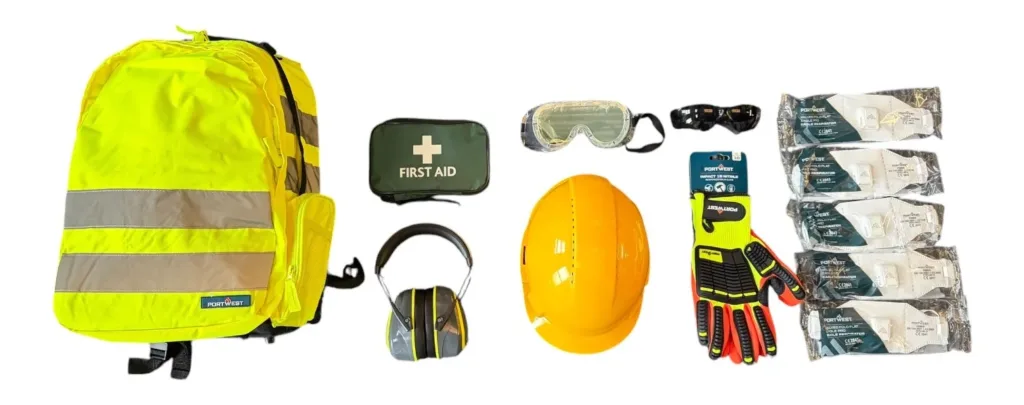 Recovery Driver & Roadside Technician PPE Kit in a Bag